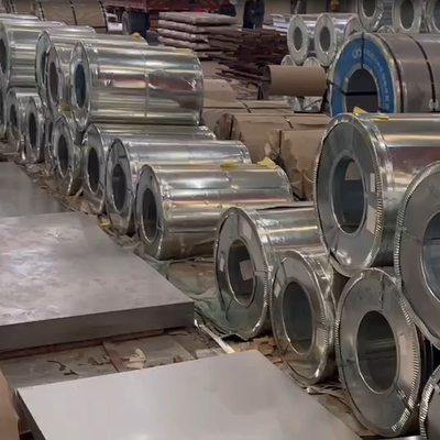 ASTM A36のSPGCによって電流を通される鋼鉄ストリップのコイルZ50 Z275 1200mmの幅鍋の鋼鉄