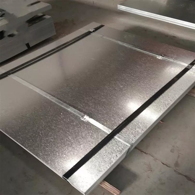 スパンコールによって電流を通される鋼板の版EN10142 1000-6000MM Z40-Z200g/M2