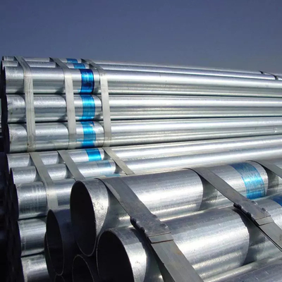 ASTM GBは鋼管JIS EN 1-12m ISO9001 Z40-Z600g/M2に電流を通した