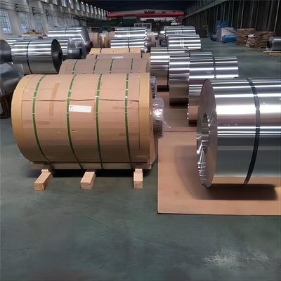 ASTM AISI JIS DIN GB の熱いすくい 1100 5052 アルミニウム コイル 200mm - 造るための 6000mm