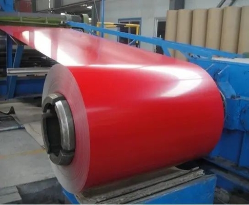 ASTM A36 Prepainted PPGL PPGIは鋼鉄コイルの薄板金の幅1200mm 1250mmに塗った
