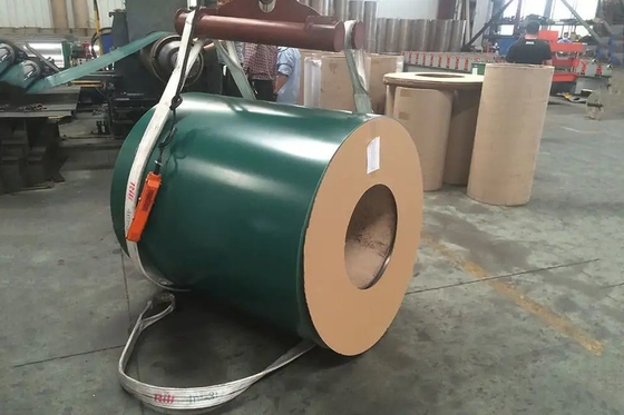 ASTM A36 Prepainted PPGL PPGIは鋼鉄コイルの薄板金の幅1200mm 1250mmに塗った