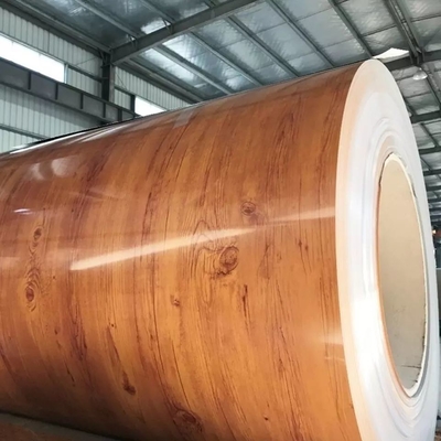 木製の大理石PPGI色は家の装飾のための鋼鉄コイル1250mm PPGL A755に塗った