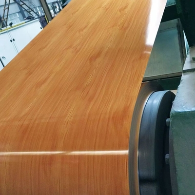 木製の大理石PPGI色は家の装飾のための鋼鉄コイル1250mm PPGL A755に塗った