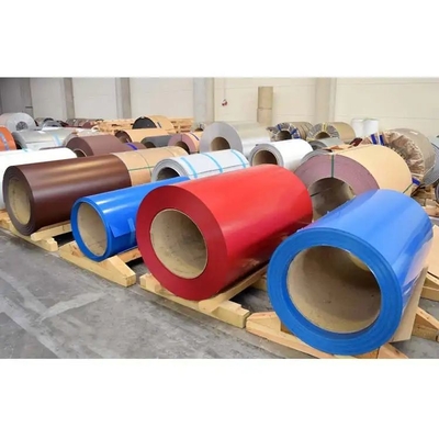 RALの色によって電流を通されるコイル3-8MTの重量の長さ十分に懸命に610mm DC51D+Z