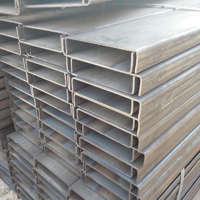 A53 Q195 Q235 ガルバネスチャネル AISI ASTM 鋼プロファイル 建築枠 高密度